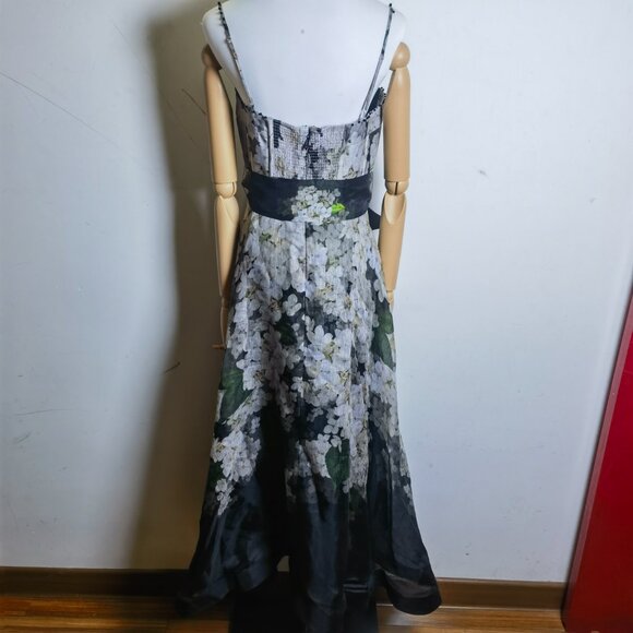 Zimmermann Balance linen and silk bustier dress AU 1 - Picture 10 of 14